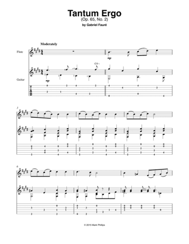 Tantum Ergo (Op. 65, No. 2) (arr. Mark Phillips)