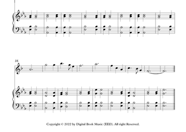 Silent Night - Franz Xaver Gruber (Soprano Sax + Piano) (arr. Digital Book Music)