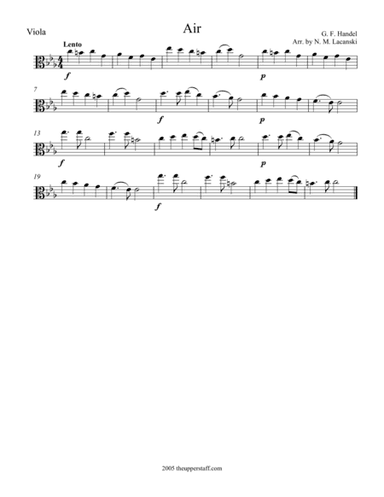 Air (arr. Nick Lacanski)