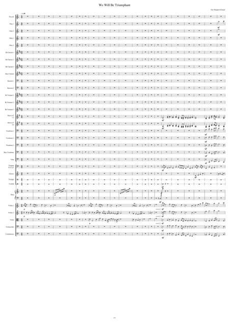 We Will Be Triumphant