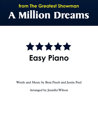 A Million Dreams (arr. Jennifer Wilson)