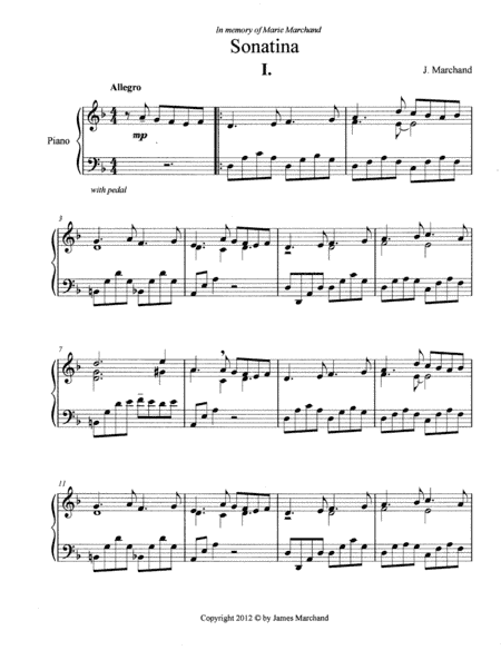Sonatina In D Minor