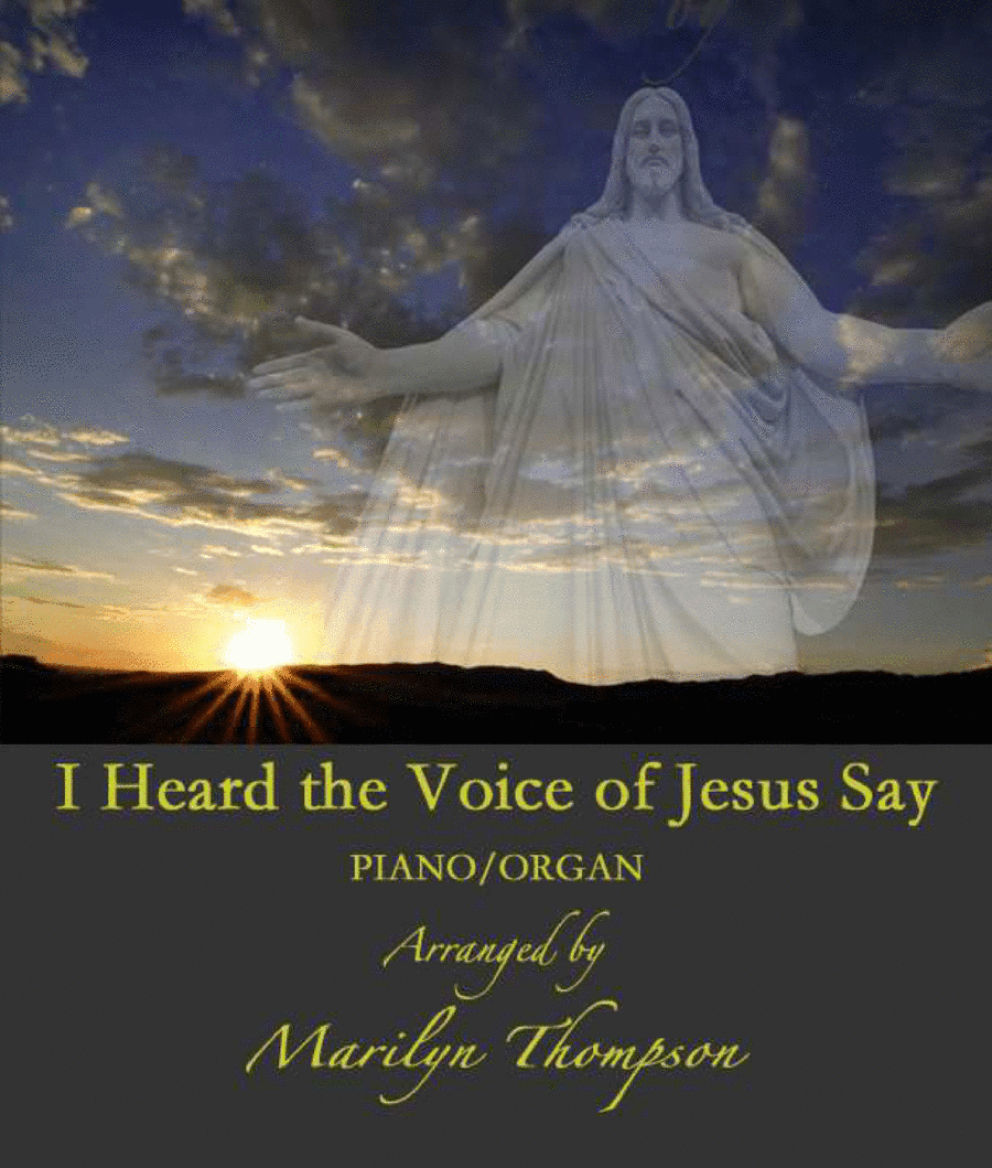 I Head the Voice of Jesus Say--Piano/Organ Duet (arr. Marilyn  Thompson)