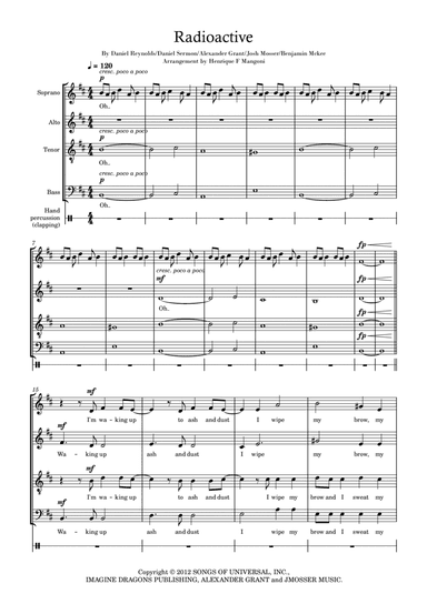 Radioactive (arr. Henrique F Mangoni)