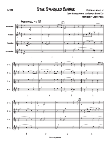 Star Spangled Banner (arr. Logan Moore)