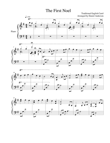 The First Noel (arr. Daniel Anderson)