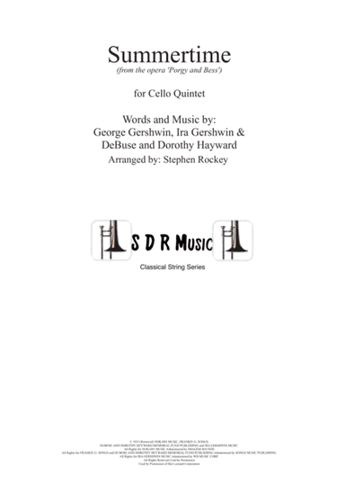 Summertime (arr. Stephen Rockey)