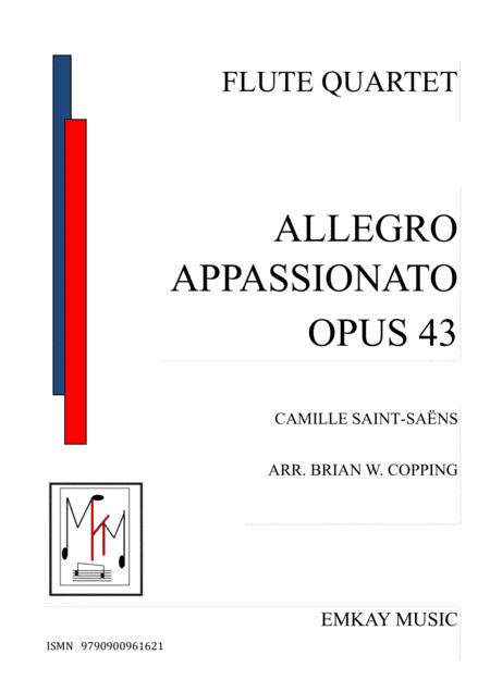 ALLEGRO APPASSIONATO - FLUTE QUARTET (arr. BRIAN W. COPPING)