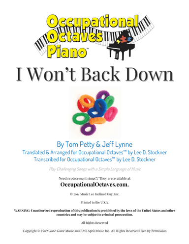 I Won't Back Down (arr. Lee D. Stockner)