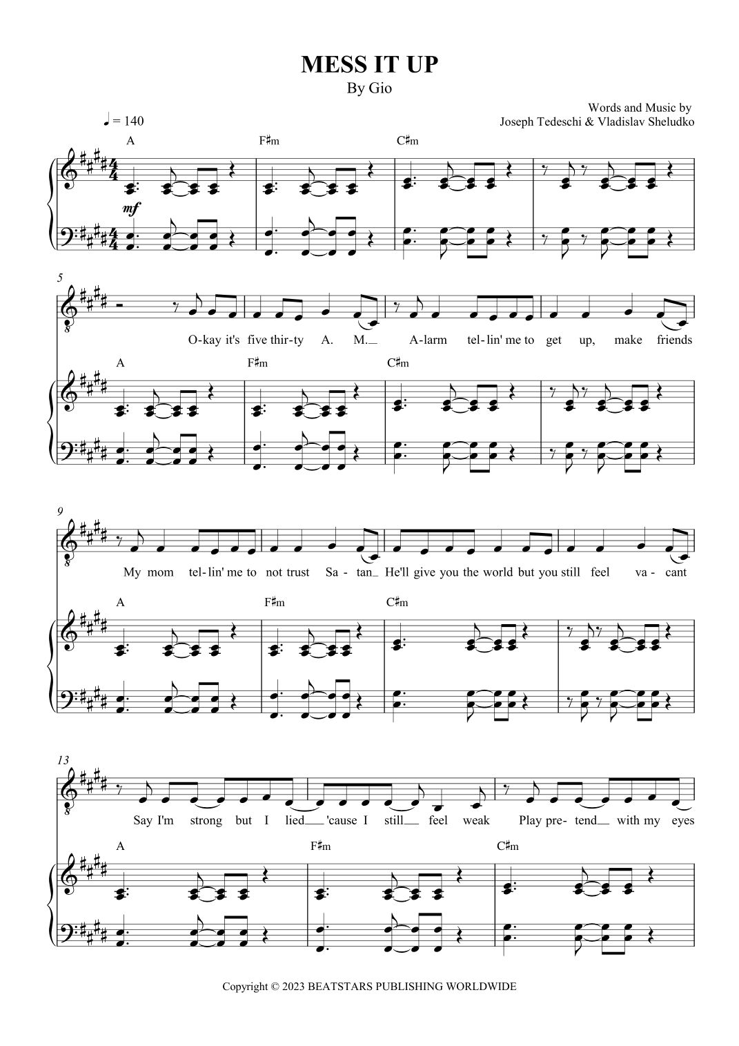 Mess It Up (arr. SCMusic)