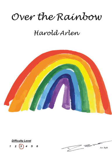 Over The Rainbow (arr. Copyright (c) - RpB Music 2017)