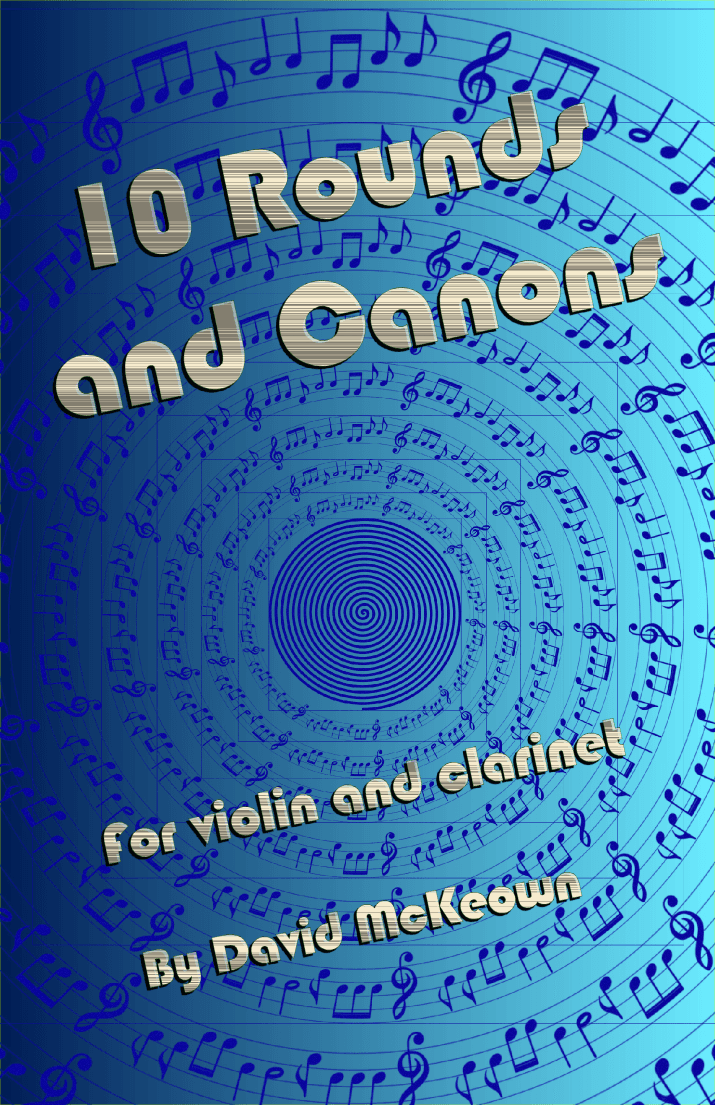 10 Rounds and Canons for Violin and Clarinet Duet