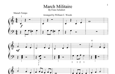 March Militaire (arr. William C. Woods)