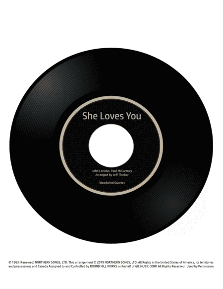 She Loves You (arr. Jeff Tincher)