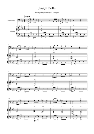 Jingle Bells (arr. Henrique F Mangoni)