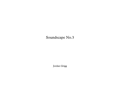Soundscape No.3