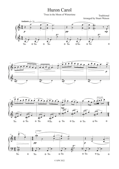 Huron Carol (arr. Stuart Watson)