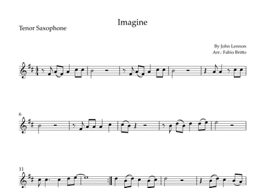 Imagine (arr. Fabio Britto)