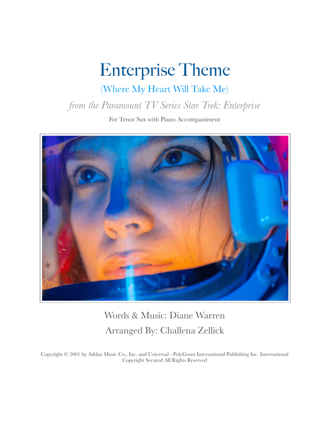 Enterprise Theme (where My Heart Will Take Me) (arr. Challena Zellick)