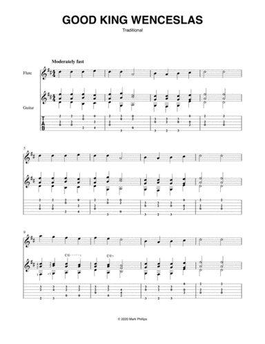 Good King Wenceslas (arr. Mark Phillips)
