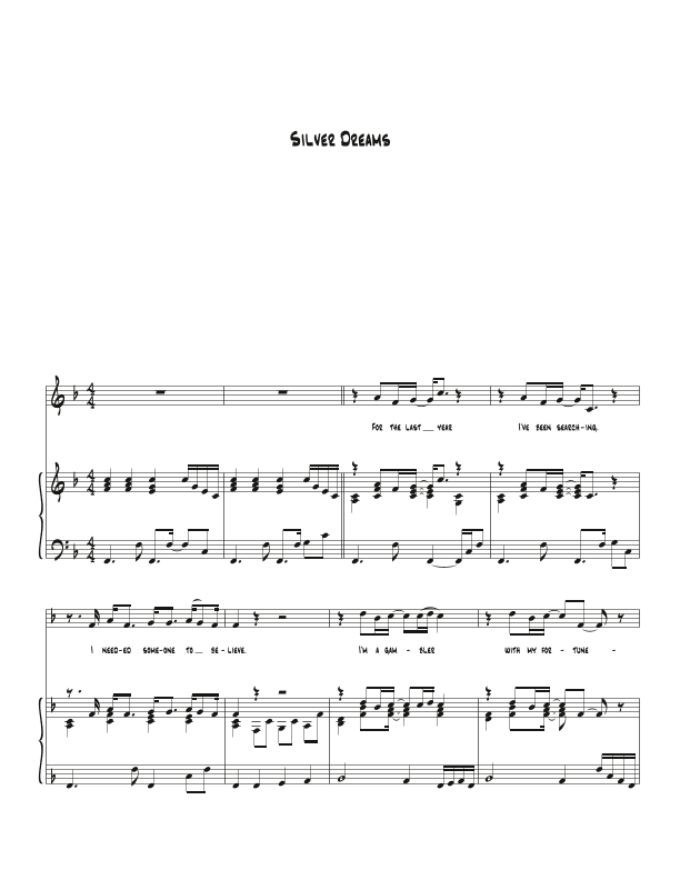 Silver Dreams (arr. Biegler)