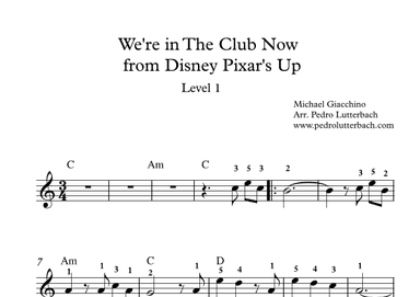We're In The Club Now (arr. Pedro Lutterbach)