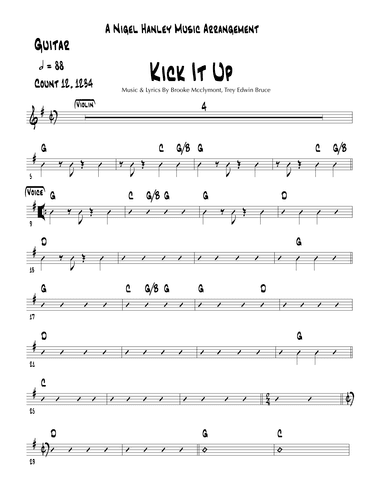 Kick It Up (arr. Nigel Hanley)