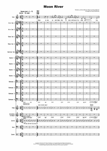 Moon River (arr. Daryl McKenzie)