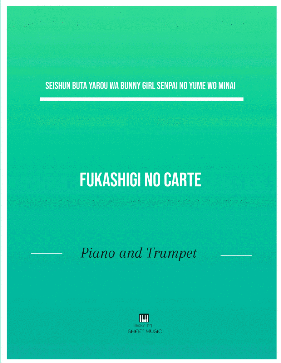 Fukashigi No Carte (arr. ANDRE LAITANO)