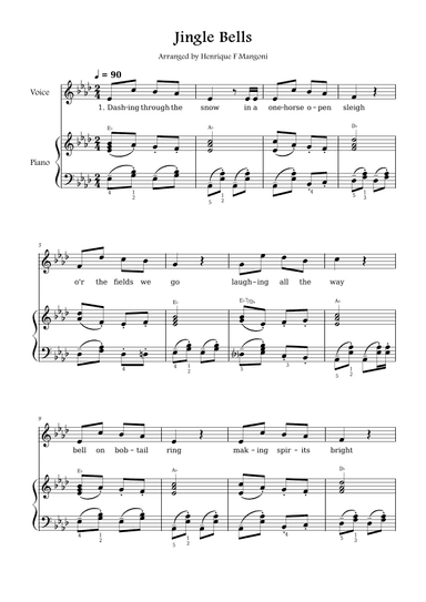 Jingle Bells (arr. Henrique F Mangoni)