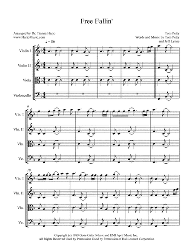 Free Fallin' (arr. Dr. Tianna Harjo)