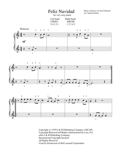 Feliz Navidad (arr. Samuel Stokes)