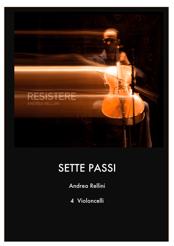 SETTE PASSI (Cello Quartet - 4 Cellos)
