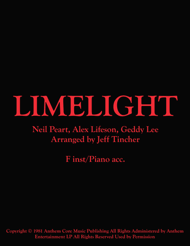 Limelight (arr. Jeff Tincher)