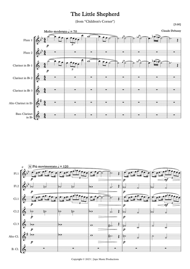 The Little Shepherd (arr. Jope)