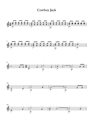 Cowboy Jack - American Traditional song (arr. Milan Mitic)
