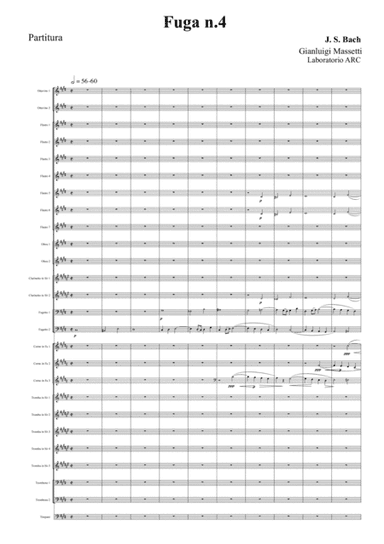 Fugue No.4 in c sharp minor BWV 849 (arr. Gianluigi Massetti)