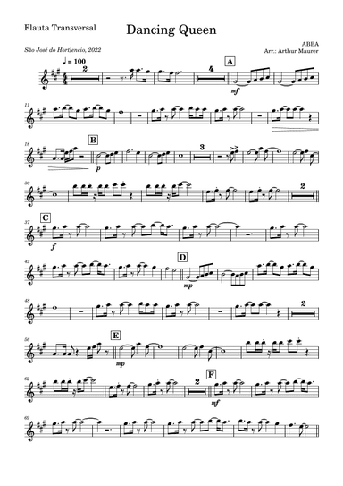 Dancing Queen (arr. Arthur C. Maurer)
