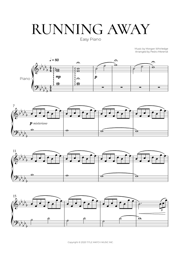 Infinity Train Main Title (arr. Pedro Merendi)
