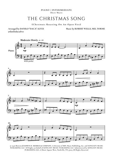 The Christmas Song (chestnuts Roasting On An Open Fire) (arr. Danilo "Daca" Alves)