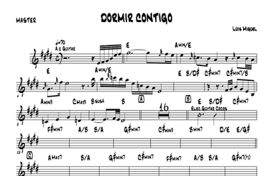 Dormir Contigo (arr. Mateo Aguilar)