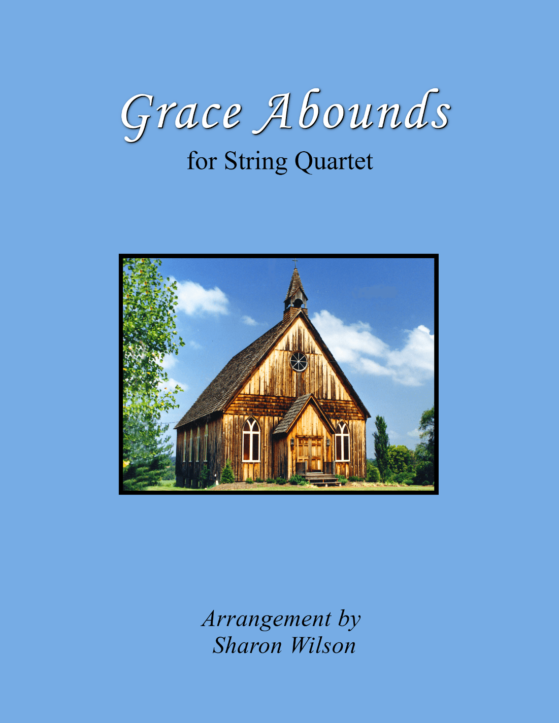 Grace Abounds (Easy String Quartet)
