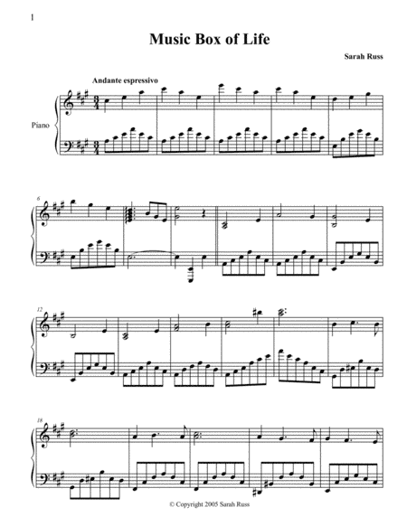 Music Box of Life