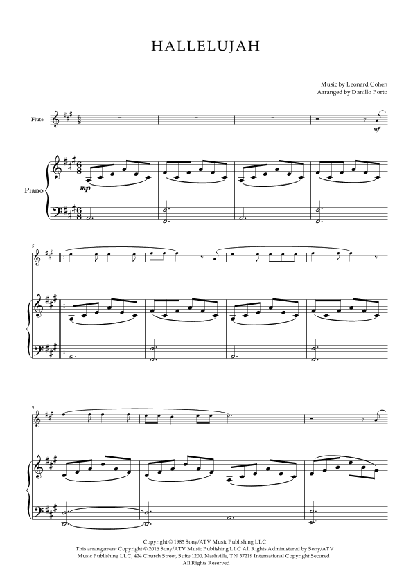 Hallelujah (arr. Danillo Porto)