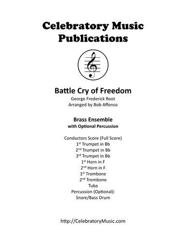 Battle Cry of Freedom (arr. Bob Affonso)
