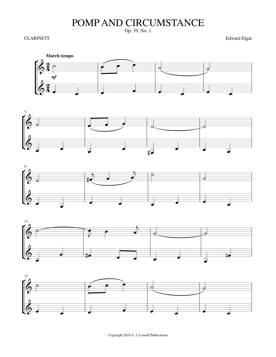 Pomp and Circumstance (arr. Mark Phillips)