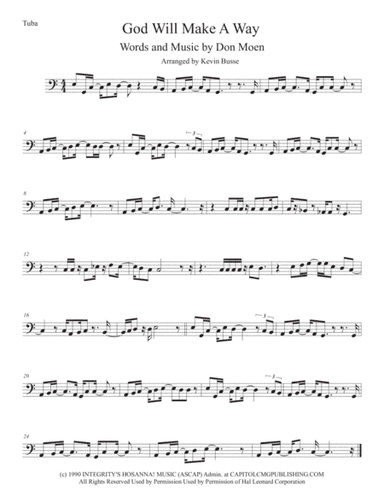 God Will Make A Way (arr. Kevin Busse)