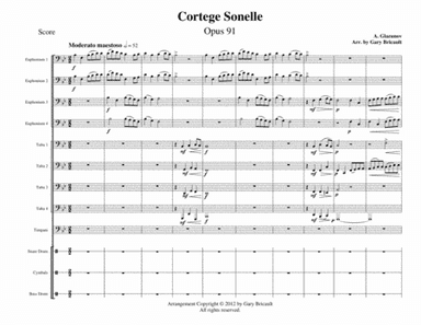 Cortege Sonelle - Opus 91 (arr. Gary Bricault)
