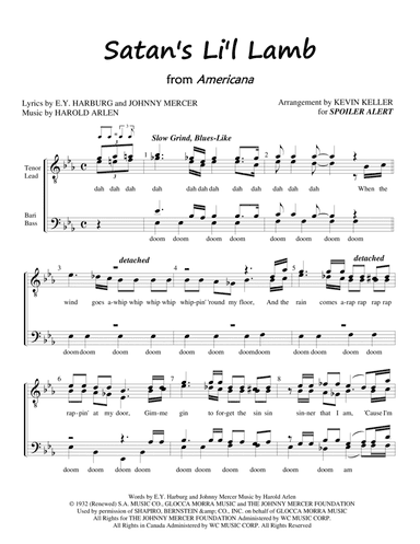 Satan's Li'l Lamb (arr. Kevin Keller)
