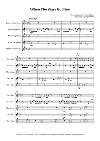 When The Stars Go Blue (arr. Kayleigh Huelin)